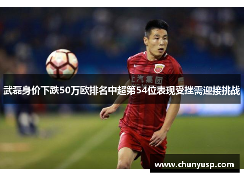 武磊身价下跌50万欧排名中超第54位表现受挫需迎接挑战